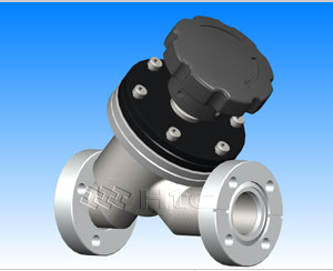HTC CF无氧铜Y型阀（美规有软管）-真空连接件计