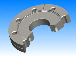 HTC CF35-CF250转换法兰异径转接-真空连接件计