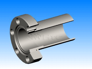 HTC CR16-CR200对焊法兰旋转式-真空连接件计